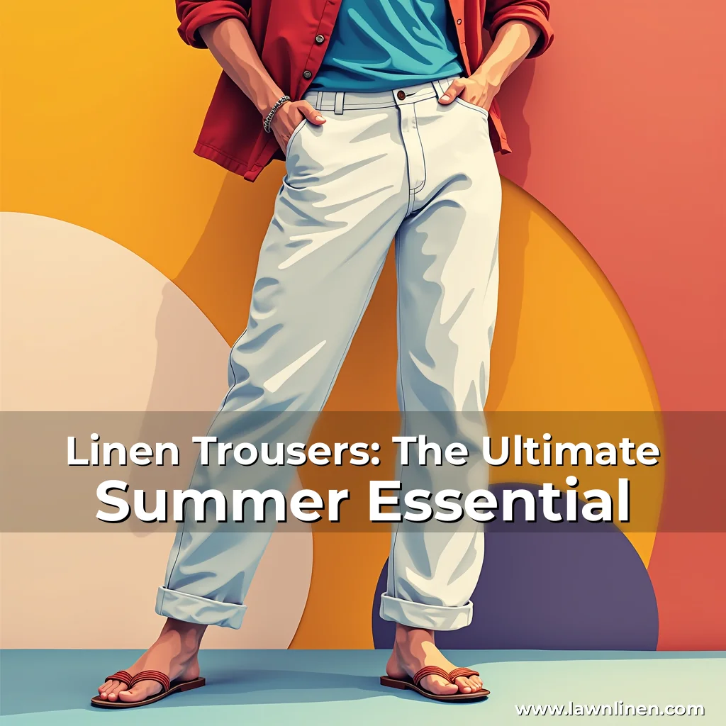 Read more about the article Linen Trousers: The Ultimate Summer Essential