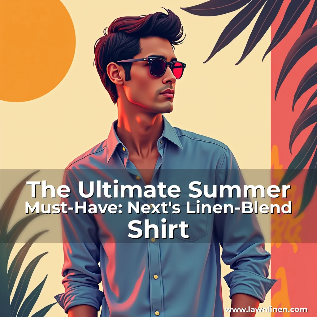 Read more about the article The Ultimate Summer Must-Have: Next’s Linen-Blend Shirt