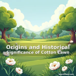 Read more about the article Origins and Historical Significance of Cotton Lawn
