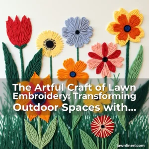 Read more about the article The Artful Craft of Lawn Embroidery: Transforming Outdoor Spaces with Needlework