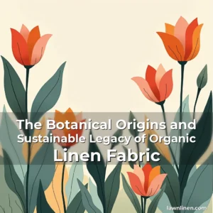 Read more about the article The Botanical Origins and Sustainable Legacy of Organic Linen Fabric