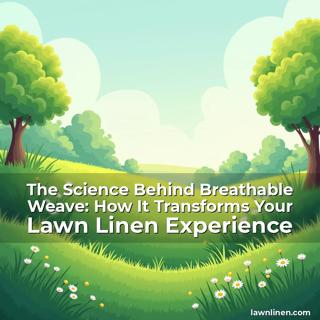 Read more about the article The Science Behind Breathable Weave: How It Transforms Your Lawn Linen Experience