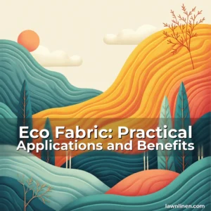 Artistic representation for Eco Fabric: Practical Applications and Benefits