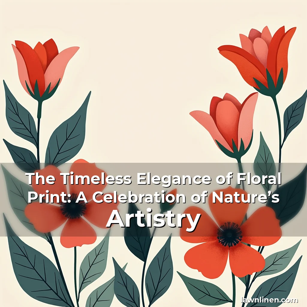 Read more about the article The Timeless Elegance of Floral Print: A Celebration of Nature’s Artistry